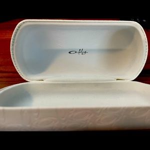 Oakley brand eye glass case